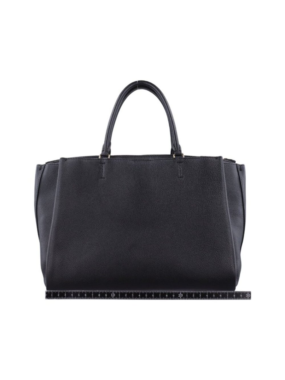 Louis Vuitton Lockme Black Leather Handbag - Picture 2 of 15